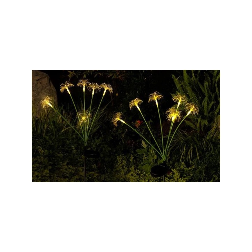 Luminaire décoratif solaire LED avec capteur 6xLED/1,2V 3000K 77 cm 600 mAh IP44