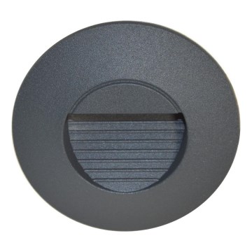 Luminaire d'escalier extérieur UGRA LED/2W/230V 4000K IP54 anthracite