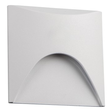 Luminaire d'escalier LED EXIN LED/2,5W/230V 3000K IP65 blanc angulaire