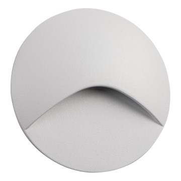 Luminaire d'escalier LED EXIN LED/2,5W/230V 3000K IP65, blanc, rond