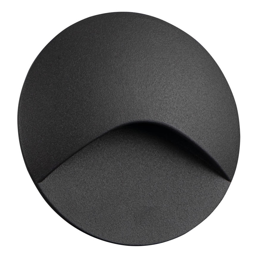 Luminaire d'escalier LED EXIN LED/2,5W/230V 3000K IP65 rond anthracite