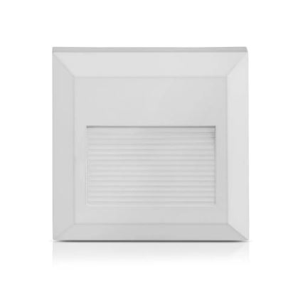 Luminaire d'escalier LED LED/2W/100-240V 4000K IP65 blanc