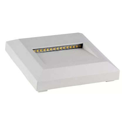 Luminaire d'escalier LED LED/2W/100-240V 4000K IP65 blanc