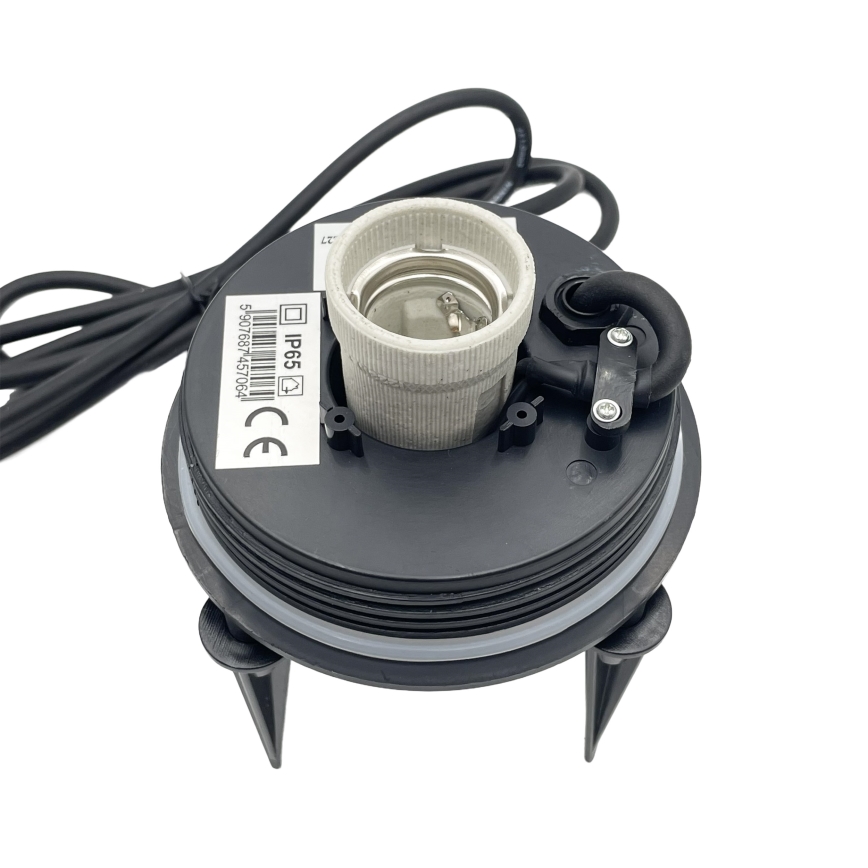 Luminaire d'extérieur décoratif LUMISTONE 1xE27/15W/230V IP65 pr. 28 cm