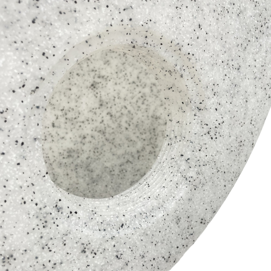 Luminaire d'extérieur décoratif LUMISTONE 1xE27/15W/230V IP65 Ø 38 cm