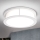 Luminaire d'extérieur HENRY 2xE27/15W/230V Ø 30 cm IP44 blanc