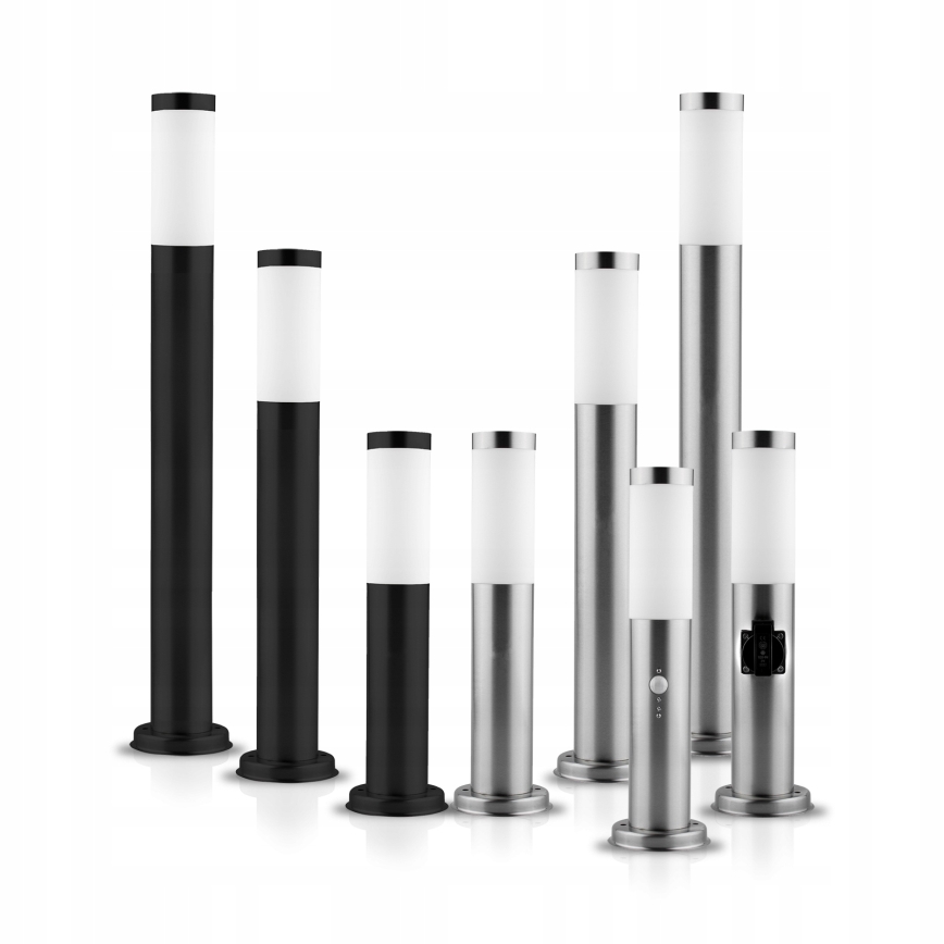 Lampe LED d'extérieur dimmable LIVIA 1xE27/6W/230V 2700-6500K Wi-Fi 100 cm IP44 argentée
