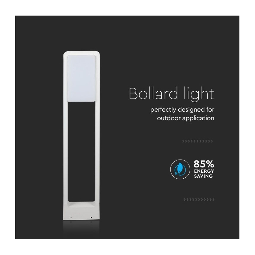 Luminaire d'extérieur SAMSUNG CHIP LED/10W/230V 6400K IP65 blanc