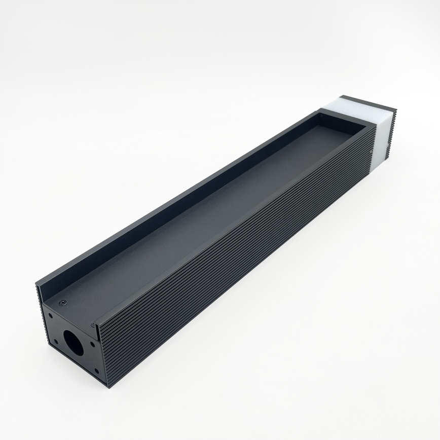 Luminaire d'extérieur VESPER 1xG9/5W/230V IP44 50 cm noir