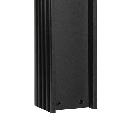 Luminaire d'extérieur VESPER 1xG9/5W/230V IP44 50 cm noir
