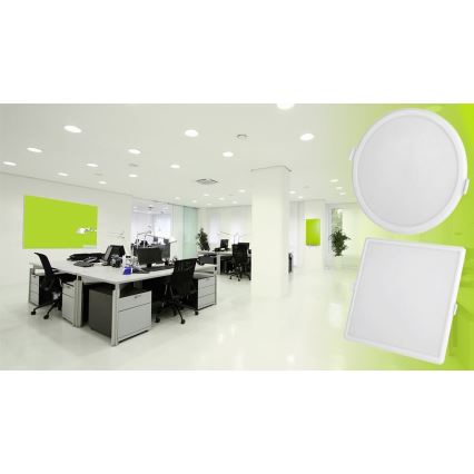 Luminaire encastrable à intensité variable ALGINE LED/12W/230V Wi-Fi Tuya carré