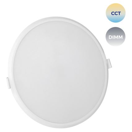 Luminaire encastrable à intensité variable ALGINE LED/22W/230V Wi-Fi Tuya rond