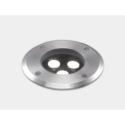 Luminaire encastrable à intensité variable AQUA 1xGU5,3-MR16/50W/230V IP68