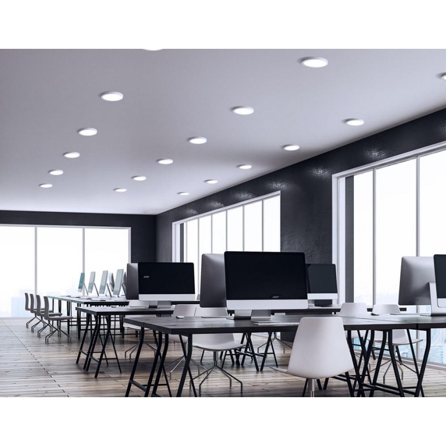 Luminaire encastrable LED ALGINE 2en1 LED/18W/230V 3000K