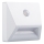 Luminaire encastrable LED avec détecteur de mouvement et capteur crépusculaire IRS LED/0,3W/3xAAA IP54 blanc