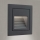 Luminaire encastrable LORO LED/2W/230V IP65 anthracite