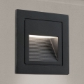 Luminaire encastrable LORO LED/2W/230V IP65 noir
