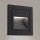 Luminaire encastrable LORO LED/2W/230V IP65 noir