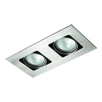 Luminaire encastrable OCZKO GUESTO 2xGU10/40W/230V