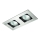 Luminaire encastrable OCZKO GUESTO 2xGU10/40W/230V