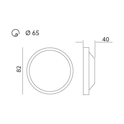 Spot encastrable LED à intensité modulable LED HALO 1xLED/5,5W/230V