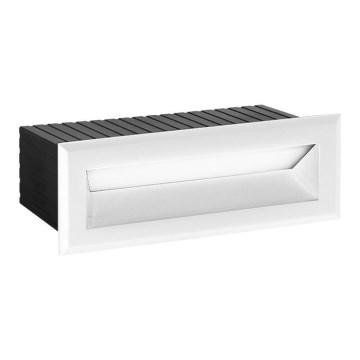 Luminaire encastré d'extérieur LED FLIK LED/3W/230V IP65 blanc