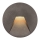 Luminaire encastré d'extérieur SPACE LED/4W/230V IP65 gris