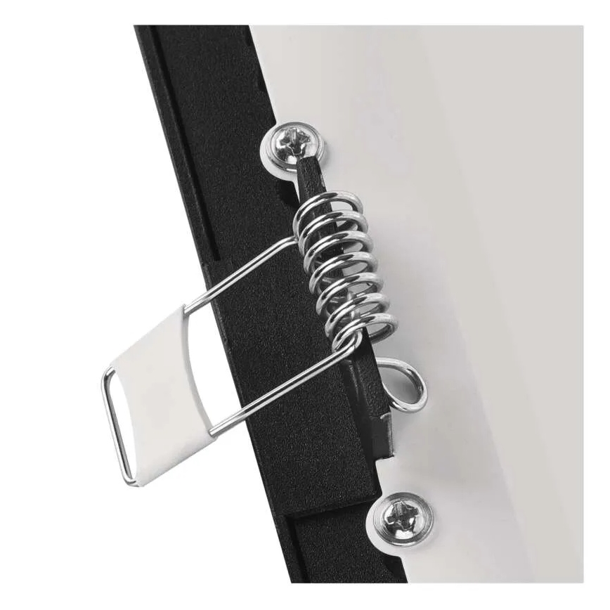 Luminaire encastré LED NEXXO LED/18W/230V 3000/3500/4000K noir 22,5 x 22,5 cm