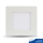 Luminaire encastré SAMSUNG CHIP LED/12W/230V 6400K carré