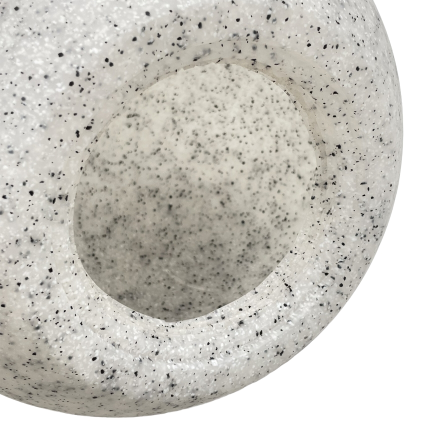 Luminaire extérieur décoratif LUMISTONE 1xE27/15W/230V IP65 Ø 25 cm