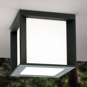 Luminaire extérieur HENRY 1xE27/15W/230V 16x16 cm IP44 anthracite