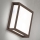 Luminaire extérieur HENRY 2xE27/15W/230V 26x26 cm IP44 marron