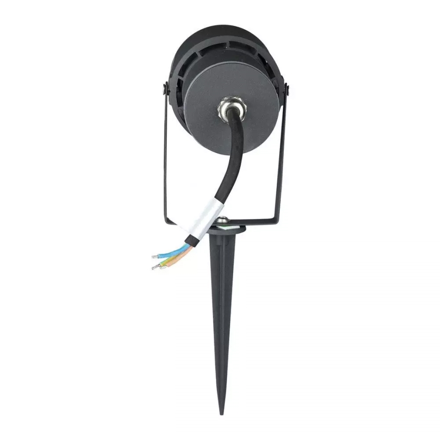 Luminaire extérieur LED/12W/100-240V IP65 gris - verre vert