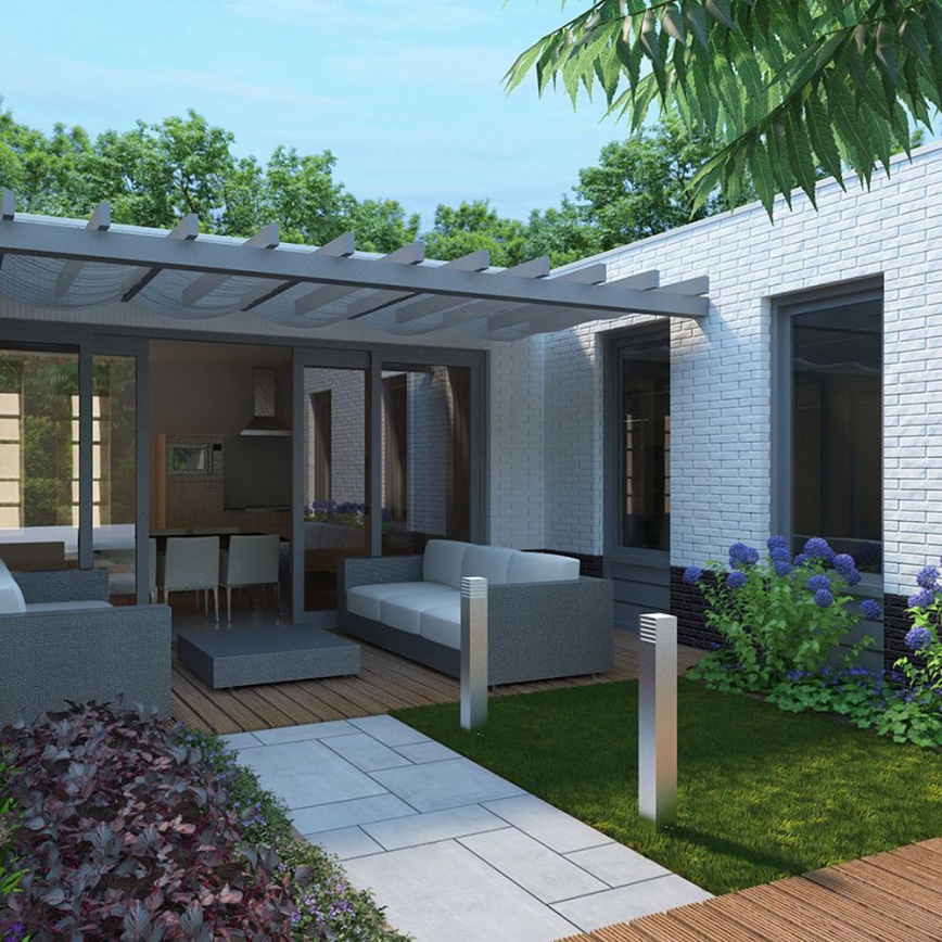 Luminaire extérieur LED MYGARDEN VERANDA 1xE27/11W/230V + 1xE27/20W