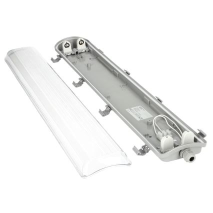 Luminaire fluorescent industriel 2xG13/22W/230V IP65