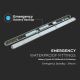 Luminaire fluorescent industriel EMERGENCY LED/36W/230V 4000K 120cm IP65