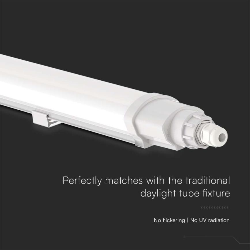 Luminaire fluorescent industriel LED/18W/230V 4000K IP65 60 cm