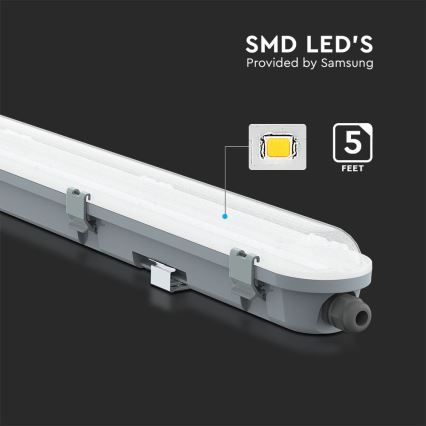 Luminaire fluorescent industriel LED M-SERIES LED/48W/230V 4000K 150cm IP65