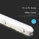 Luminaire fluorescent industriel SAMSUNG CHIP LED/70W/230V 6500K 150cm IP65