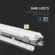 Luminaire fluorescent LED industriel T8 1xG13/22W/230V 4000K 150cm IP65