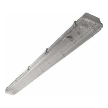 Luminaire fluorescent technique 2xG13/36W/230V 120 cm IP65 gris