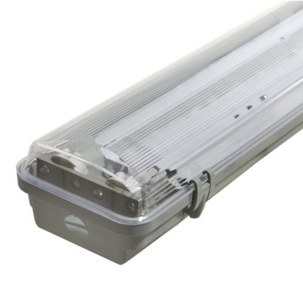 Luminaire fluorescent technique 2xG13/36W/230V 120 cm IP65 gris
