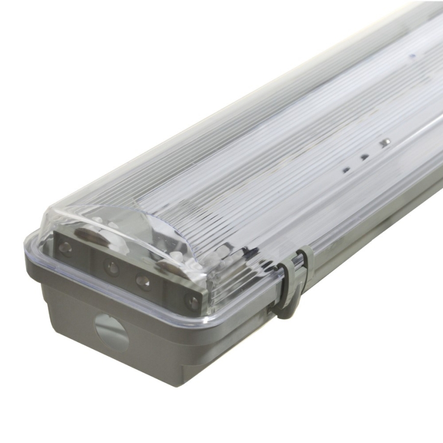 Luminaire fluorescent technique 2xG13/36W/230V 120 cm IP65 gris