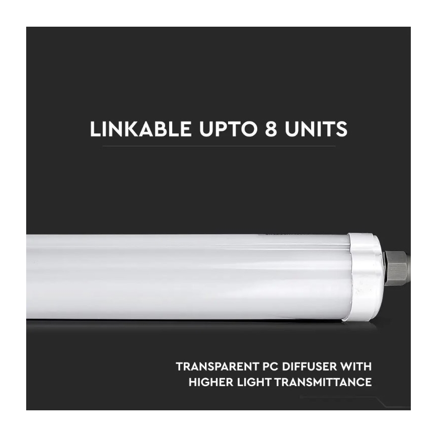 Luminaire industriel G-SERIES LED/36W/230V 120 cm 6400K IP65