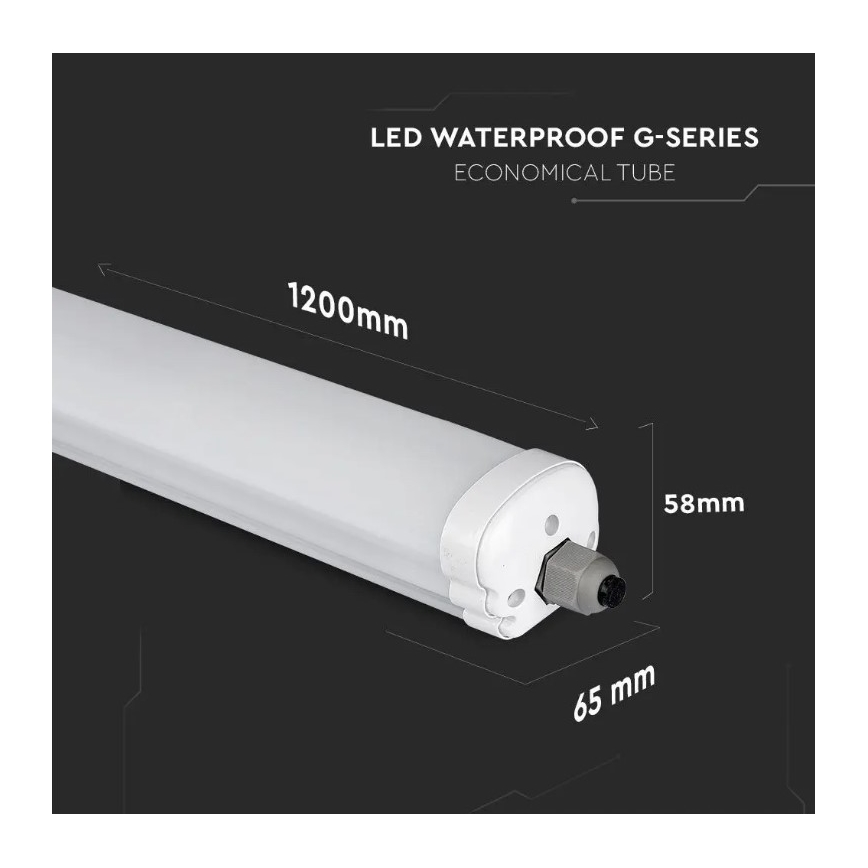 Luminaire industriel G-SERIES LED/36W/230V 120 cm 6400K IP65