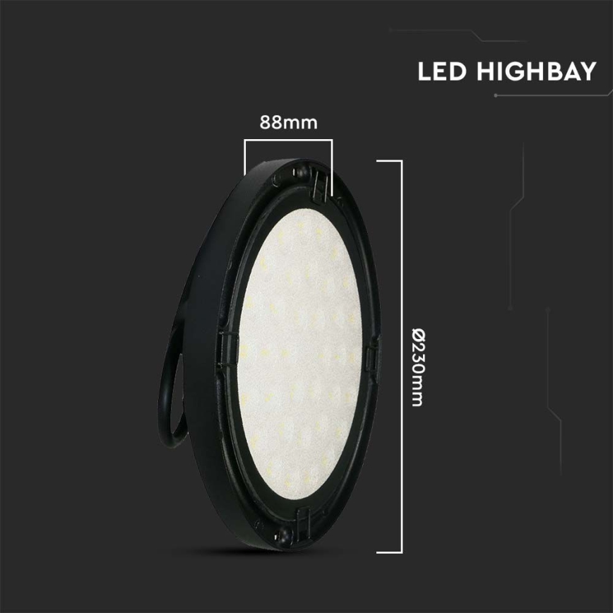 Luminaire industriel High Bay LED/100W/230V IP65 6500K