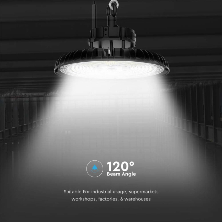 Luminaire industriel UFO High Bay LED/200W/230V 3000K/4000K/6000K IP65