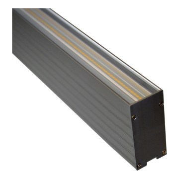 Luminaire LED ALIA 60 W 230 V 4000 K, 150 cm — montage en applique ou en suspension, noir