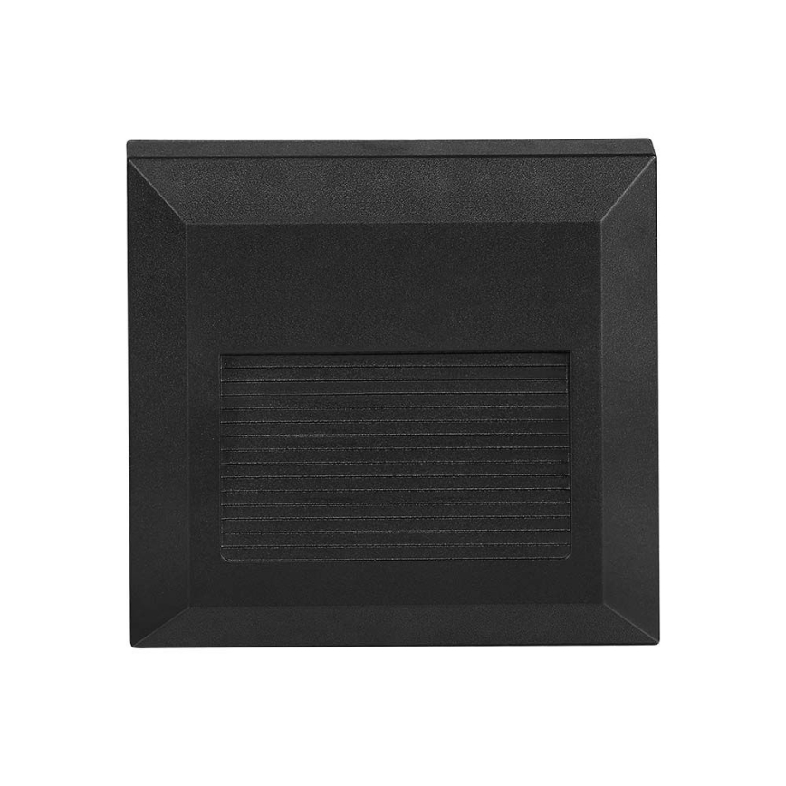 Luminaire LED pour escalier extérieur LED/2W/230V IP65 3000K noir