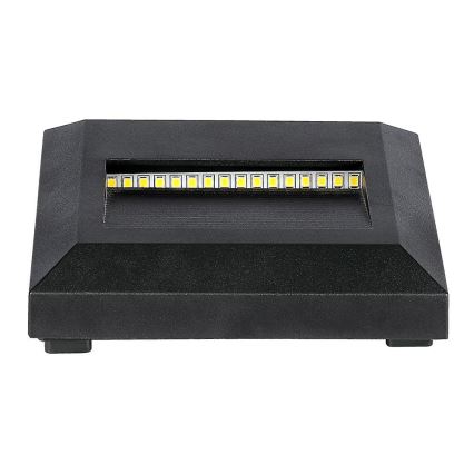 Luminaire LED pour escalier extérieur LED/2W/230V IP65 4000K noir